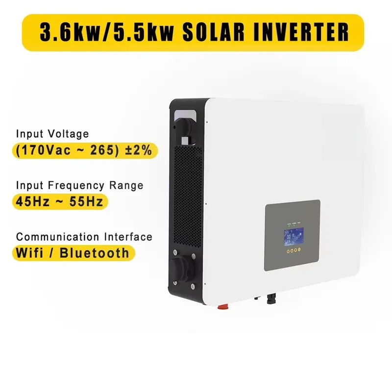 Hybrydowy inwerter solarny Lum – Hybrid Solar Inverter 5.5Kw Mppt 48V recenzja i cena