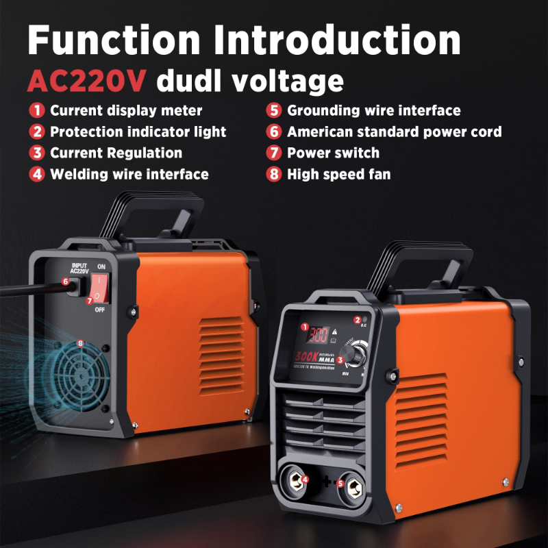 Spawarka, spawarka łukowa, spa – Inverter Welding Machine Igbt 300A recenzja i cena
