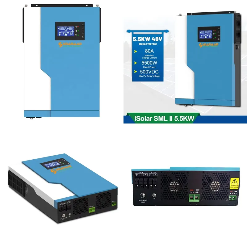 Kontroler solarny 3.5KW 5.5KW  – Hybrid Solar Inverter 5.5Kw Mppt 48V recenzja i cena